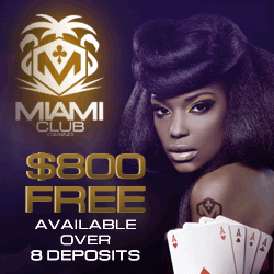 Miami Casino no deposit bonus