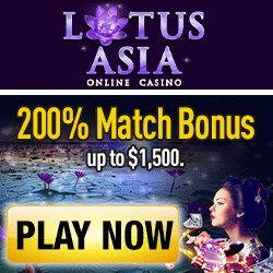 Lotus Asia Casino no deposit bonus
