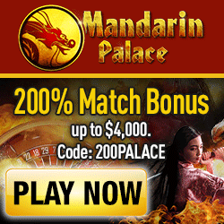 Mandarin Palace Casino no deposit bonus