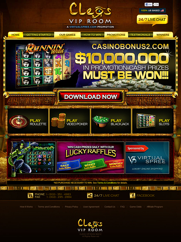 vip room casino bonus