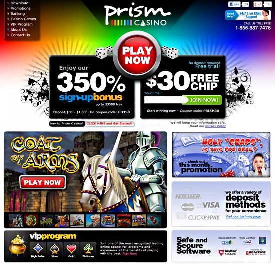 Prism Casino No Deposit Bonus Blog