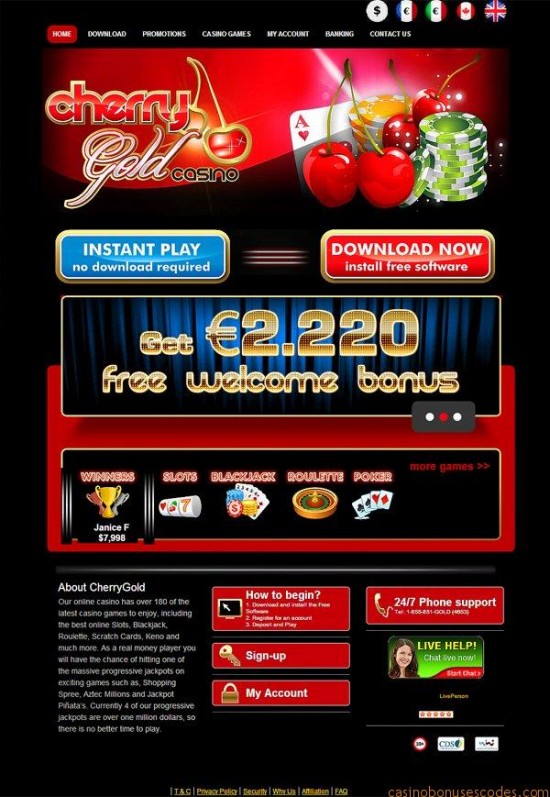 Cherry Casino : Best Online Review and UK Free Spins Bonus 2022