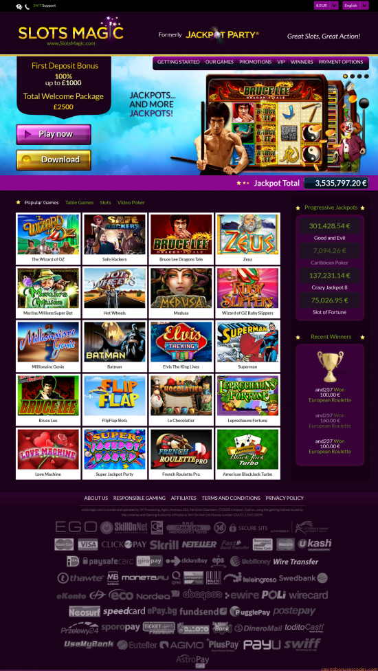 lincoln online casino bonus codes