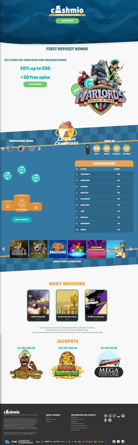 Cashmio Casino