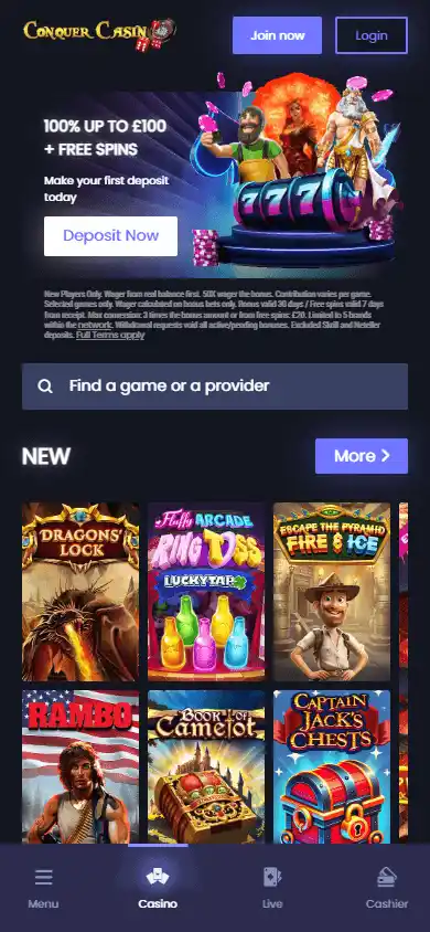 Conquer Casino