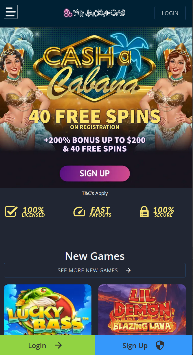 Mr Jack Vegas Casino