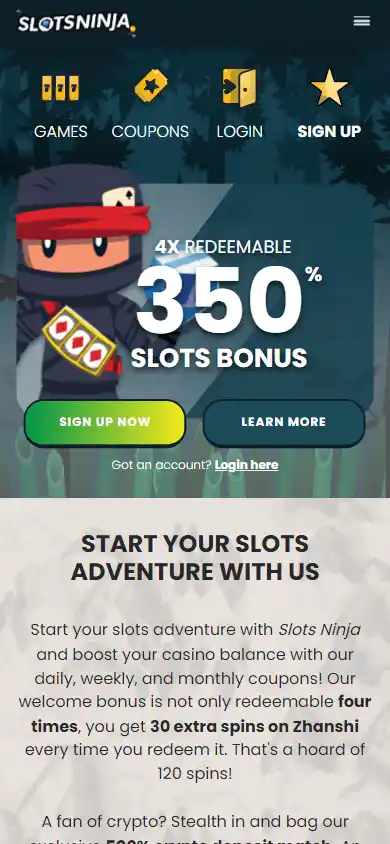 Slots Ninja Casino