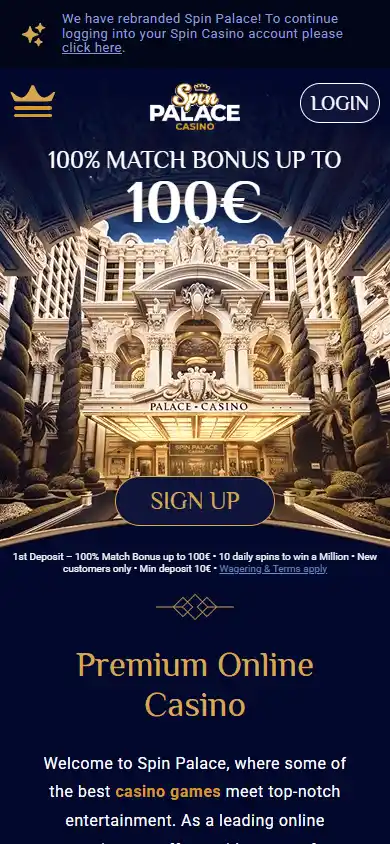 Spin Palace Casino