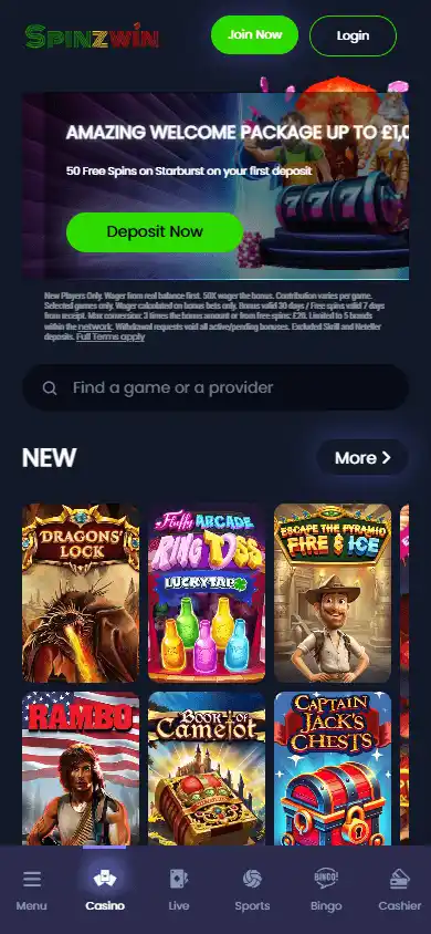 SpinzWin Casino