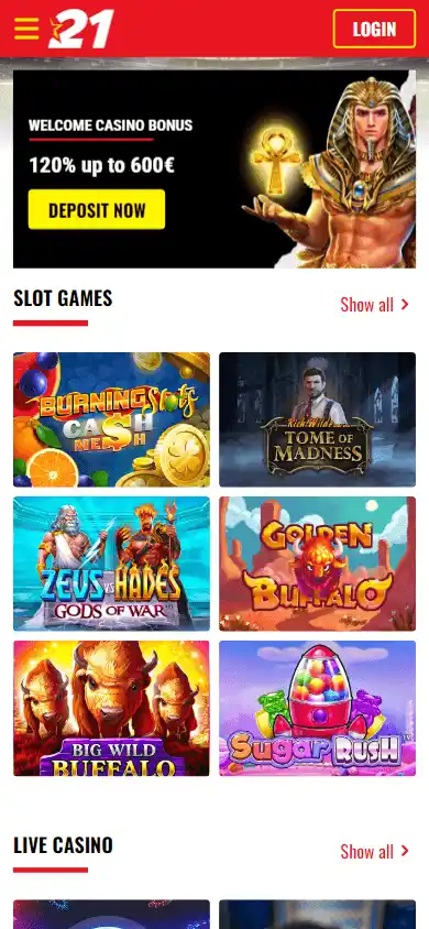 21Bets Casino
