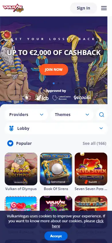 VulkanVegas Casino