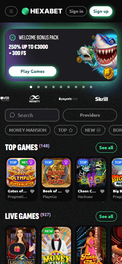 Hexabet Casino