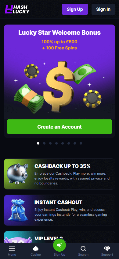 Hash Lucky Casino