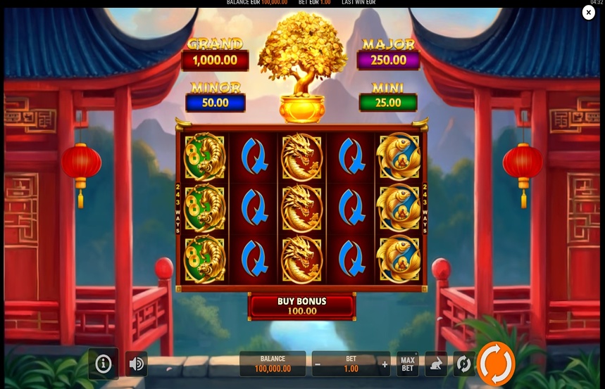 Bonsai Gold Hold and Win