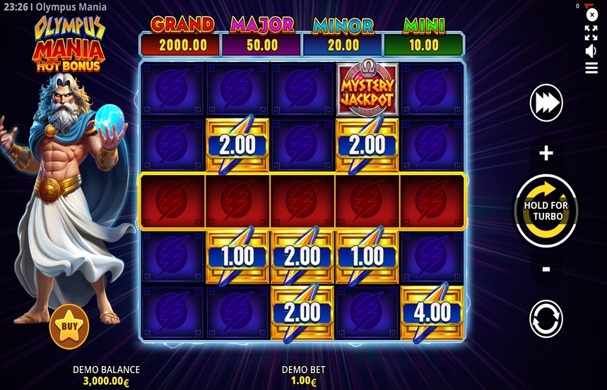 Olympus Mania Hot Bonus