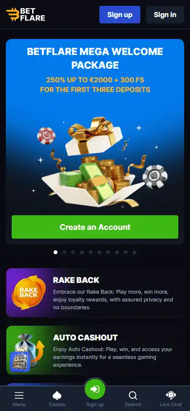 Betflare Casino