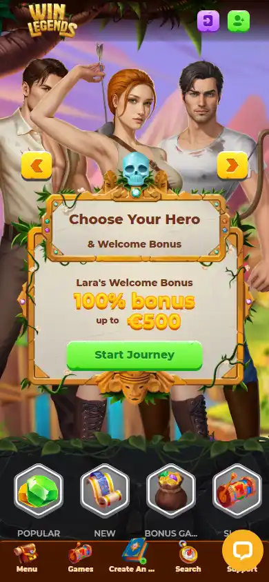 WinLegends Casino