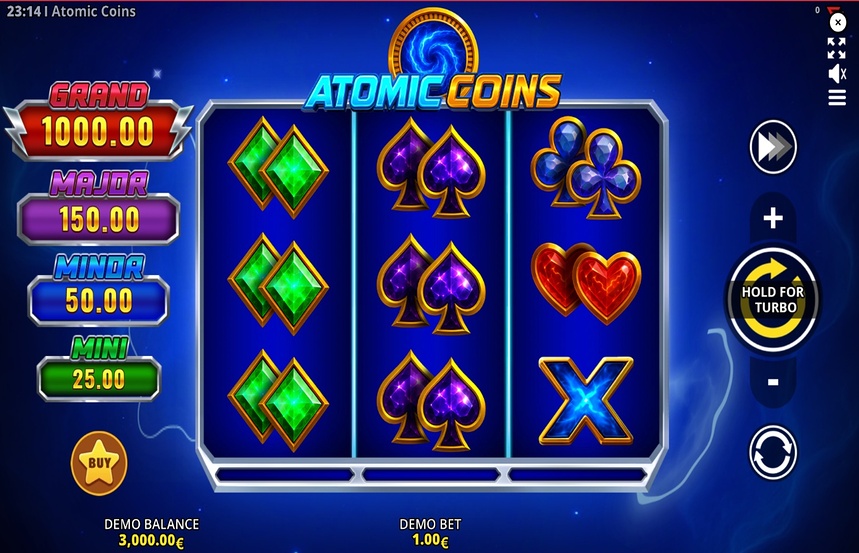 Atomic Coins Running Wins