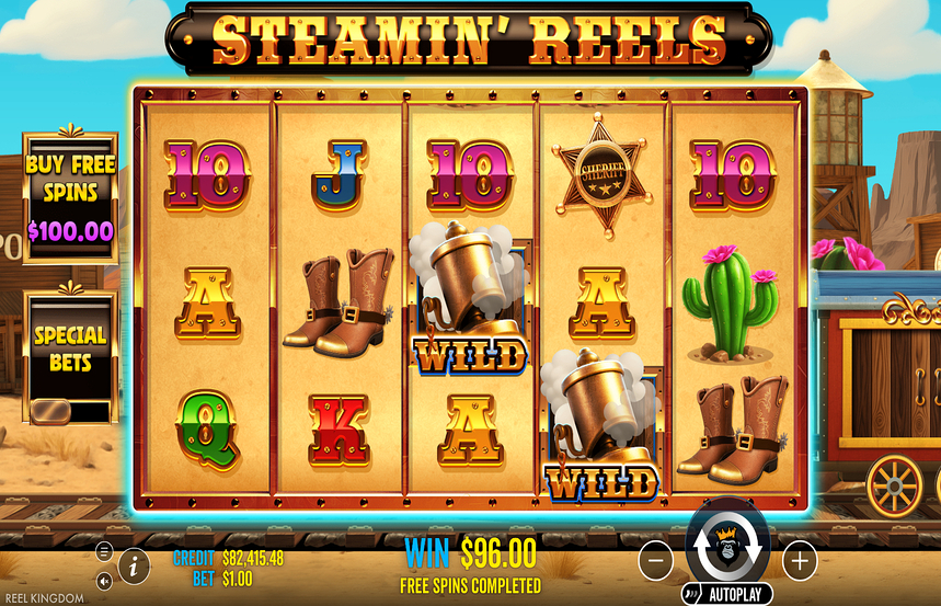 Steamin Reels