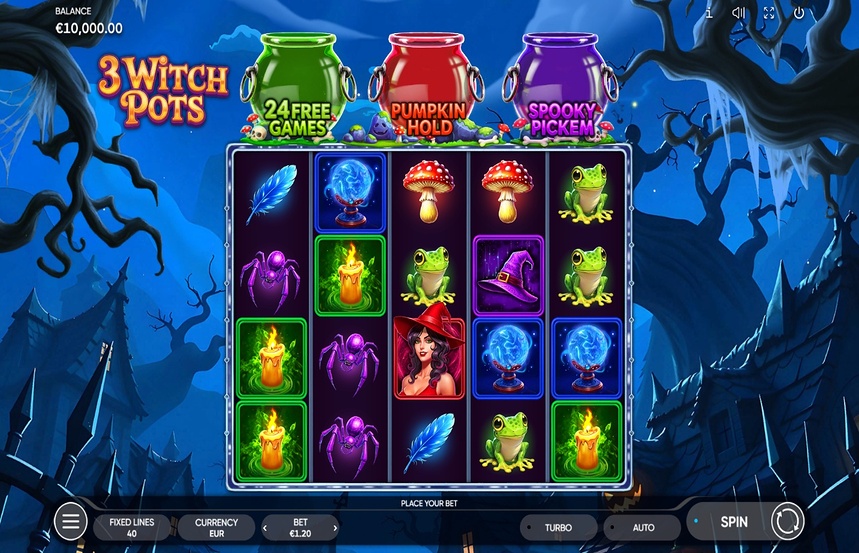 3 Witch Pots