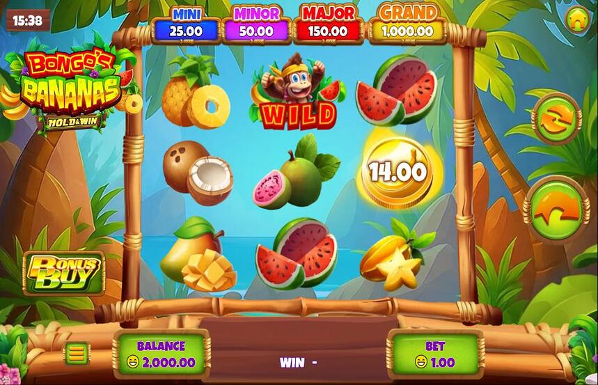 Bongos Bananas Hold and Win
