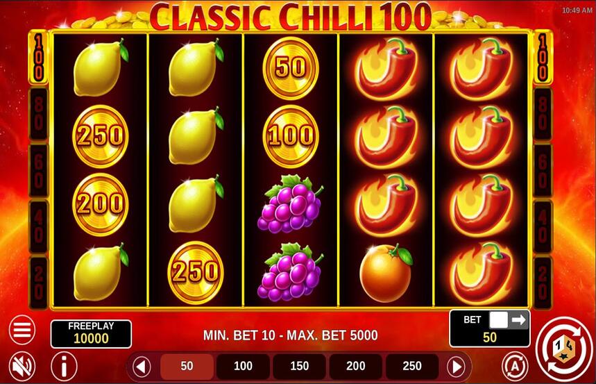 Classic Chilli 100