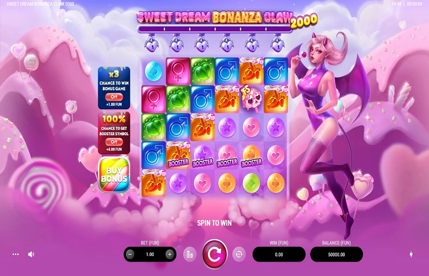Sweet Dream Bonanza Claw 2000