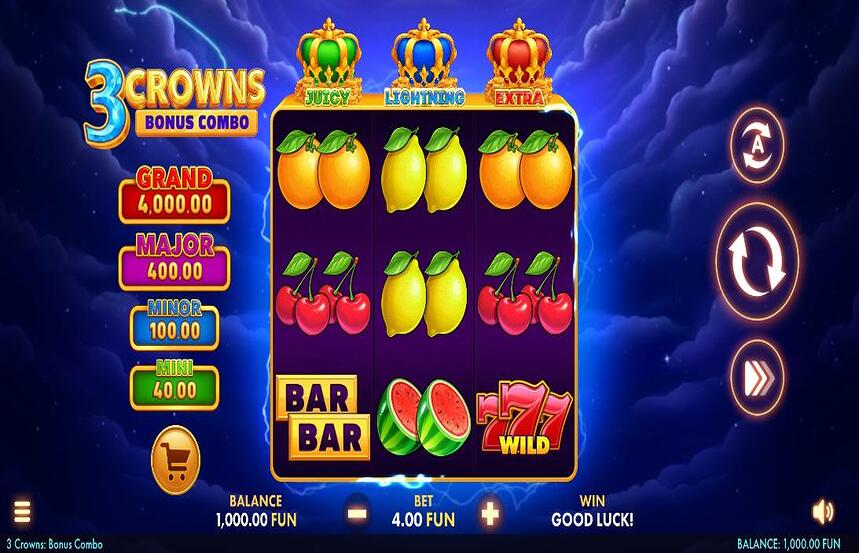3 Crowns Bonus Combo