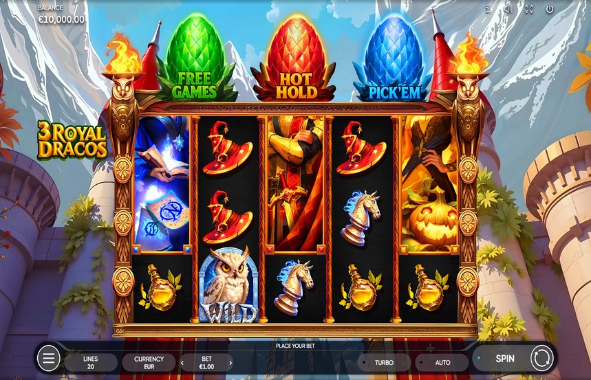 3 Royal Dracos