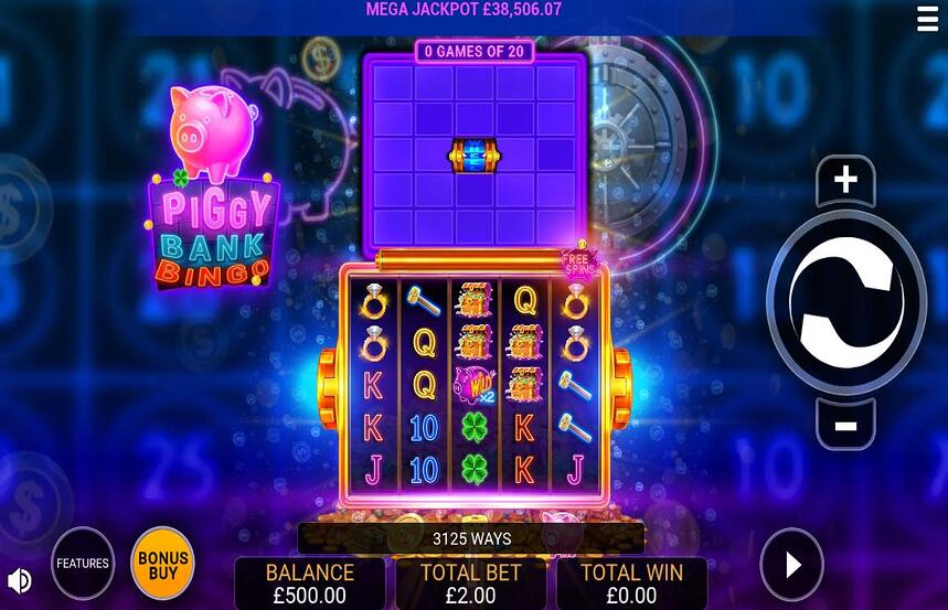 Piggy Bank Bingo