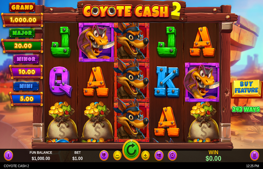 RTG Coyote Cash 2