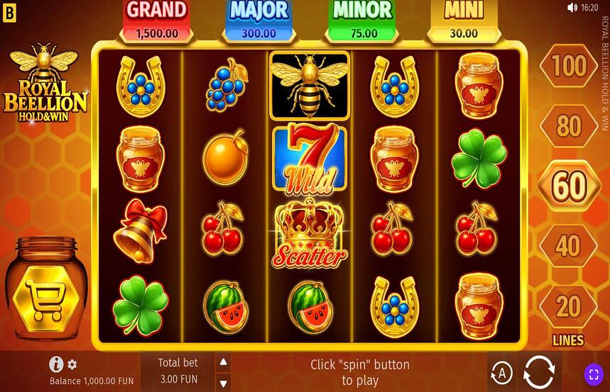 Royal Beellion Hold And Win
