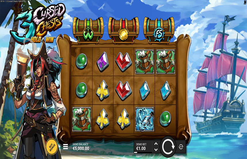 3 Cursed Chests Hold And Win