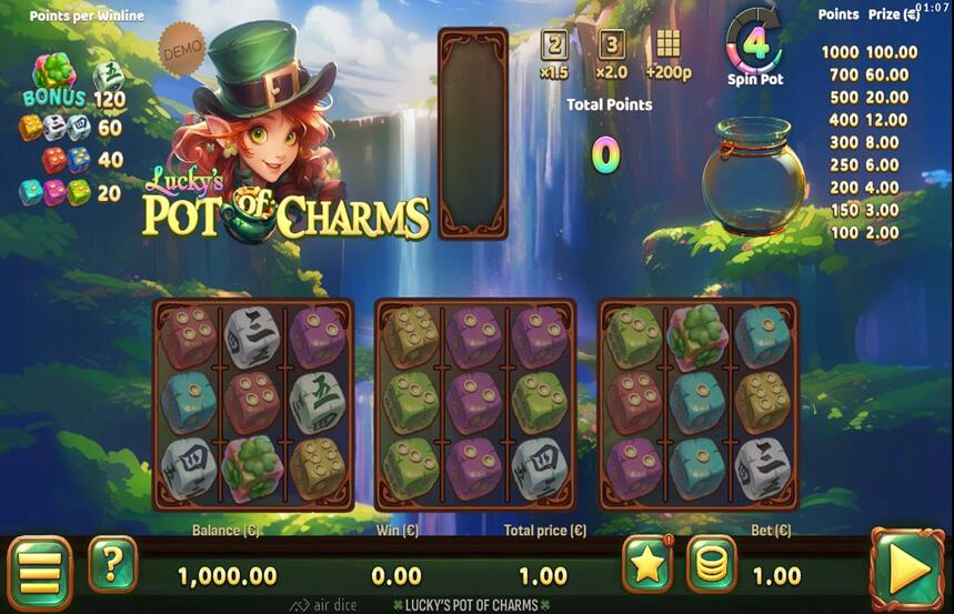 Luckys Pot of Charms