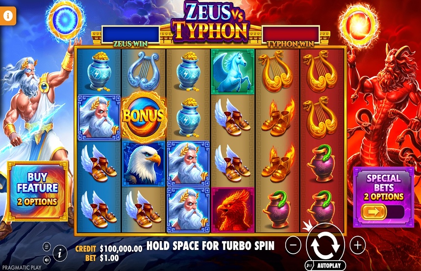 Zeus vs Typhon