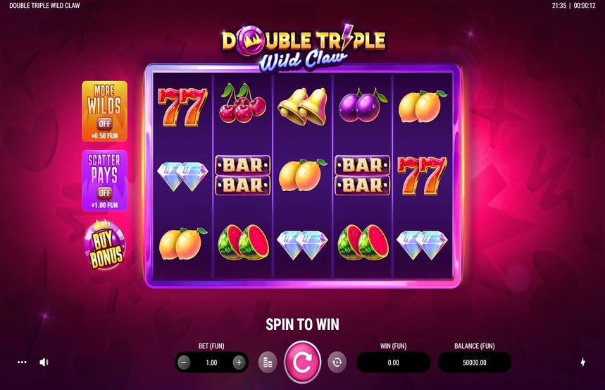 Double Triple Wild Claw