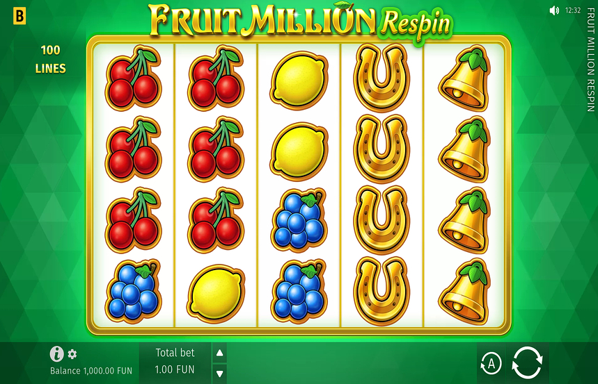 Fruit Million Respin
