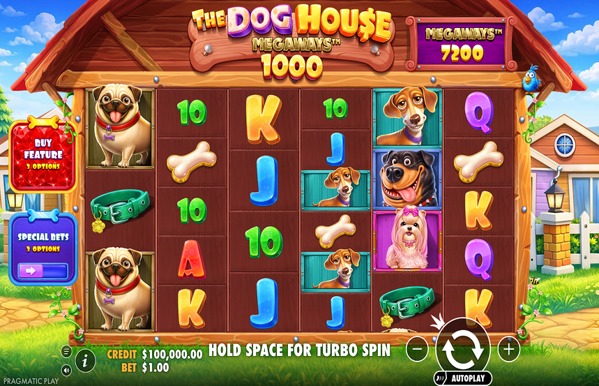 The Dog House Megaways 1000