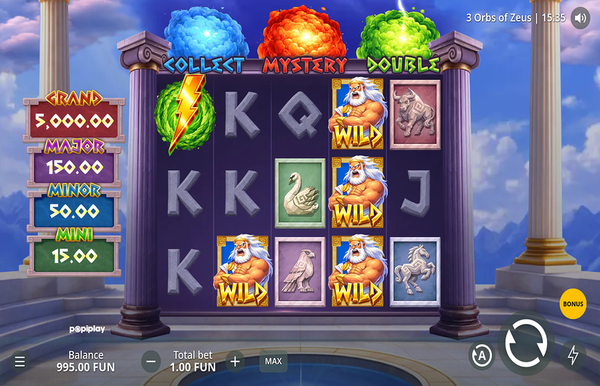 3 Orbs of Zeus