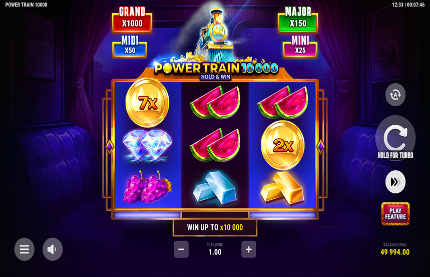 Power Train 10000 Hold and Win