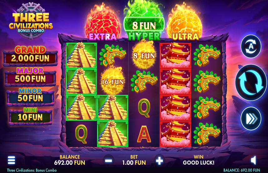 Three Civilizations Bonus Combo