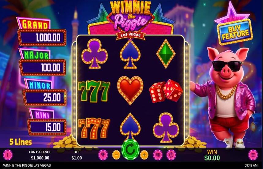 Winnie the Piggie Las Vegas