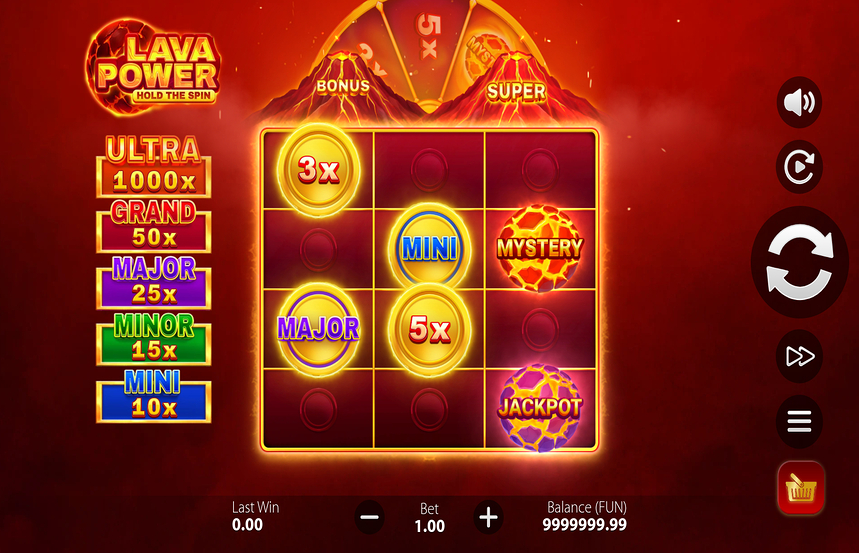 Lava Power Hold The Spin