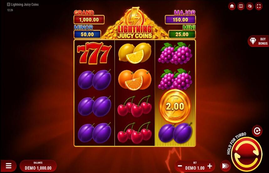 Lightning Juicy Coins