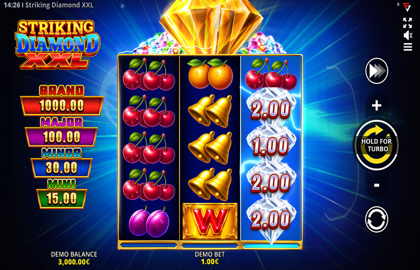 Striking Diamond XXL Ultimate Running Wins