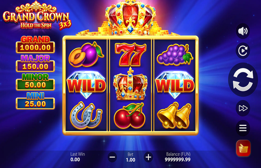 3×3 Grand Crown Hold the Spin