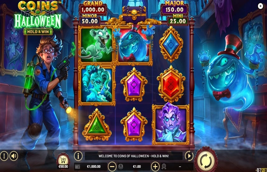 Coins of Halloween Hold and Win