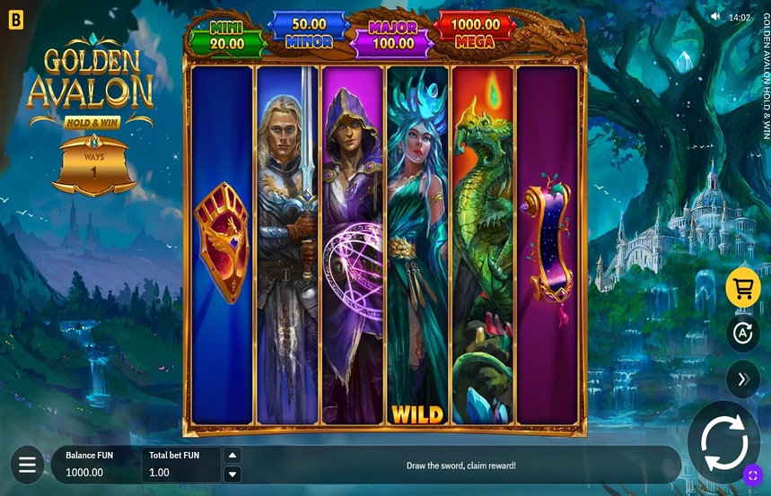 Golden Avalon Hold and Win
