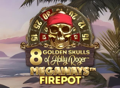8 Golden Skulls of Holly Roger Megaways