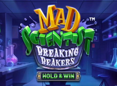 Mad Scientist Breaking Beakers Hold and Win